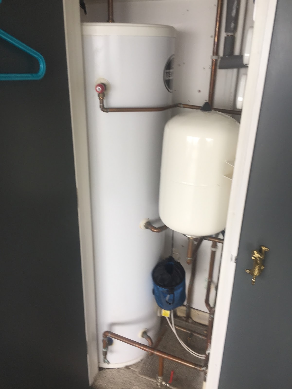 Unvented hot water cylinder installation by John Houlihan